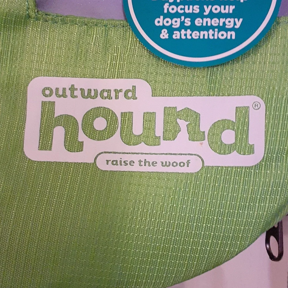 Outward Hound Green Dog Backpack